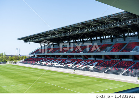 サッカー専用球技場｜金沢スタジアム｜金沢市民サッカー場｜ゴースタ｜2024年5月撮影｜石川県金沢市 114832915
