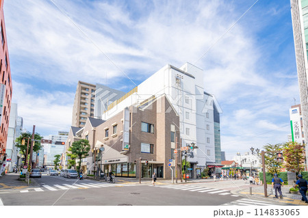 小田原市 街並み 栄町交差点 上幸田 旧町名保存碑 114833065