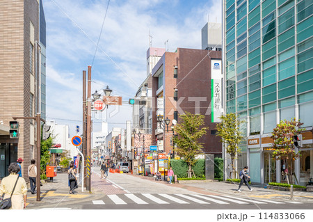 小田原市 街並み 栄町交差点 お堀端通り 114833066