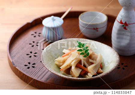 切り干し大根の煮物 114833847