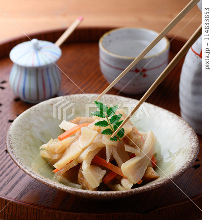 切り干し大根の煮物 114833853