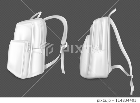 White backpack mockup White backpack mockup 114834403