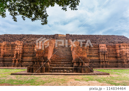 Khao Klang Nok is part of the Si Thep historical park which is set to be a UNESCO World Heritage Site in September 2023. It is an architecture in the Dvaravati period in Phetchabun Province, Thailand. 114834464