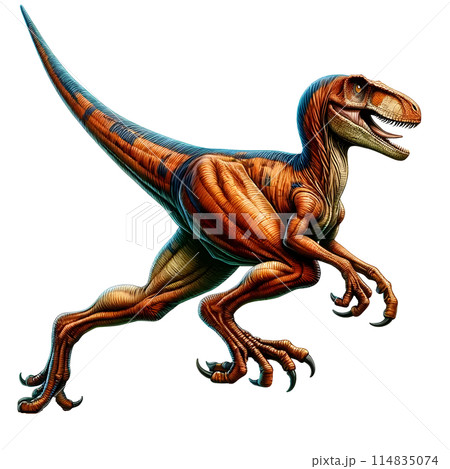 3D Velociraptor dinosaur 3D Velociraptor dinosaur 114835074