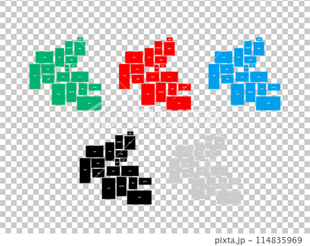 市町村地圖_大分縣_Deformation-07 114835969