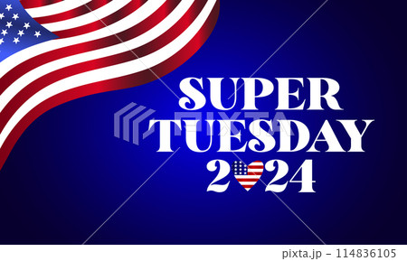 Peninsula Super Tuesday Stylish Text illustration Design Peninsula Super Tuesday Stylish Text illustration Design 114836105