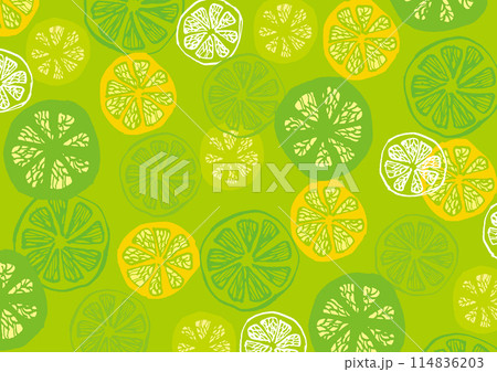 柑橘類のイメージ背景素材 柑橘類のイメージ背景素材 114836203