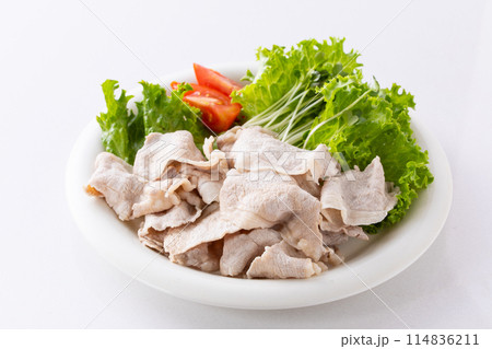豚肉の冷シャブ 豚肉の冷シャブ 114836211