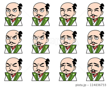 織田信長のイラストセット 114836733