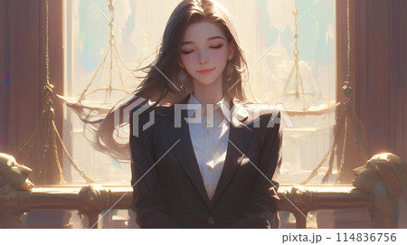 弁護士の女性、天秤12 弁護士の女性、天秤12 114836756