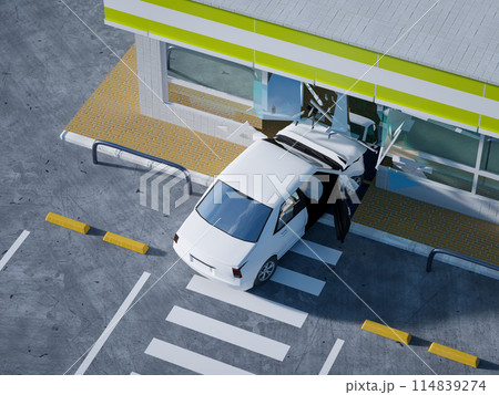 ペダルの踏み間違い事故 114839274