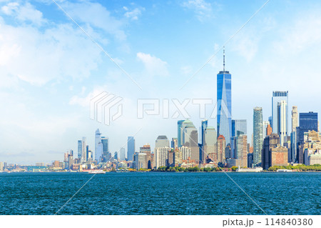 New York City skyline 114840380