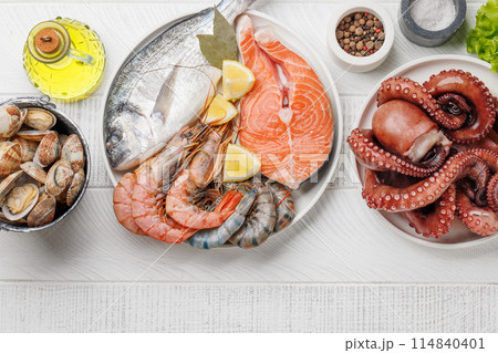 Seafood Platter Delight 114840401