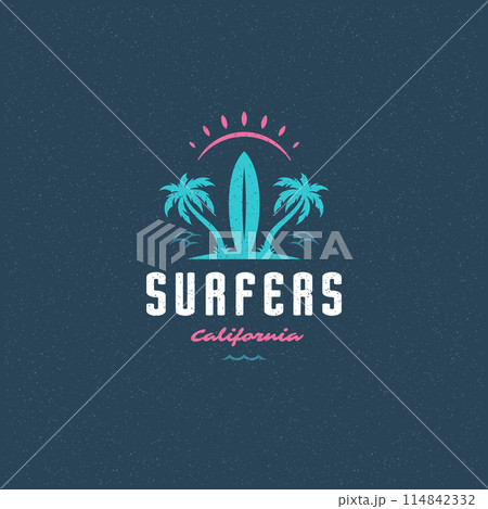 Summer holidays label or badge typography slogan design Summer holidays label or badge typography slogan design 114842332