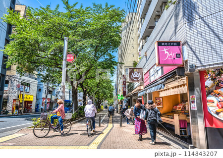 東京都練馬区の都市風景　桜台駅 114843207