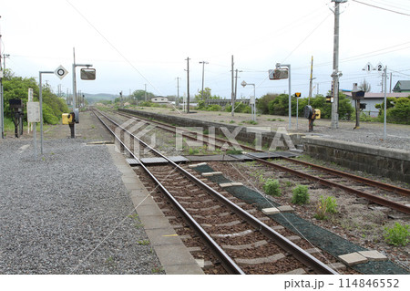 稀府駅 JR稀府駅 まれっぷ Mareppu H36 室蘭本線 稀府駅 JR稀府駅 まれっぷ Mareppu H36 室蘭本線 114846552