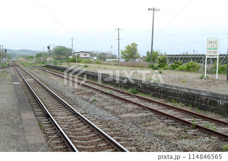 稀府駅　JR稀府駅　まれっぷ　Mareppu　H36　室蘭本線 114846565