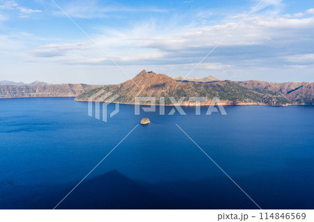 北海道　春の摩周湖 114846569