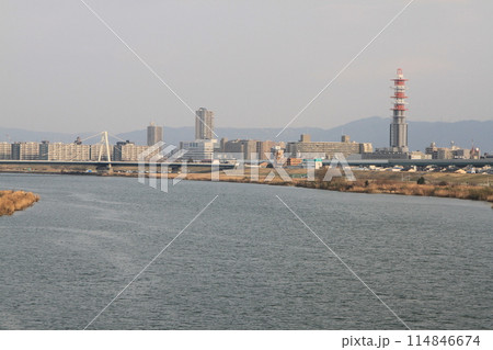 淀川(大阪市旭区付近) 淀川(大阪市旭区付近) 114846674