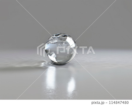 ガラス球と波紋 114847480