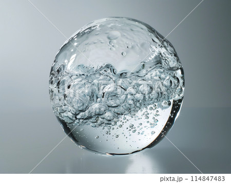 ガラス球と波紋 ガラス球と波紋 114847483
