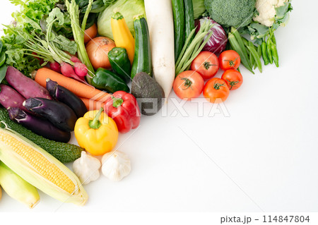 色々な野菜　集合 114847804
