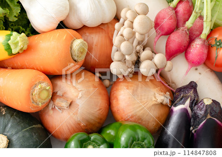 色々な野菜　集合 114847808