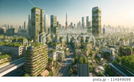 近未来東京 114849099