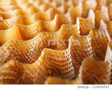 Rippled Paper Eco-friendly Packaging 114850591