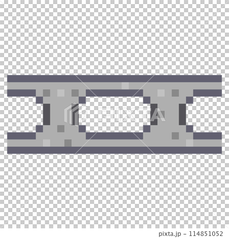 Gray seamless block pixel illustration Gray seamless block pixel illustration 114851052