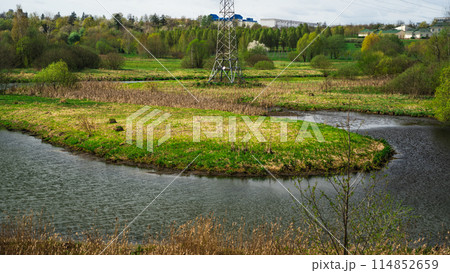 View from the height of the Svisloch river 114852659