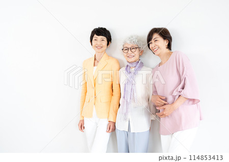 シニア女性のポートレート 114853413