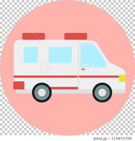 醫療圖示“救護車” 114853700