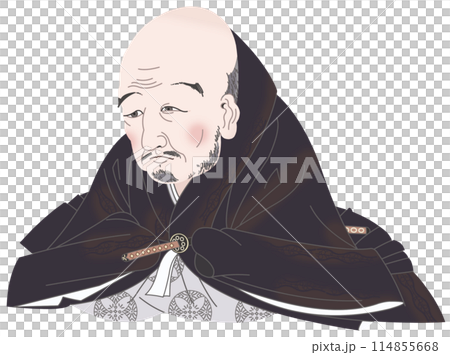 徳川治済 肖像画 デフォルメ 徳川治済 肖像画 デフォルメ 114855668