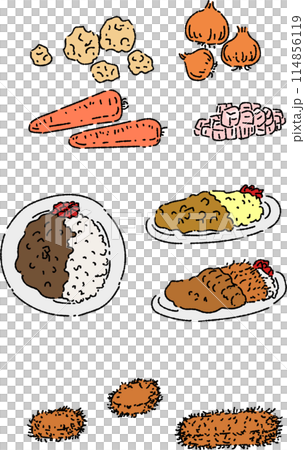 咖哩飯和配料套裝 114856119