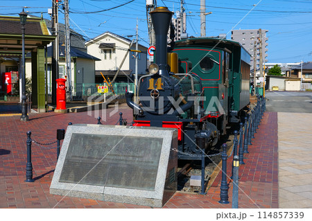 坊っちゃん列車 道後温泉駅 坊っちゃん列車 道後温泉駅 114857339
