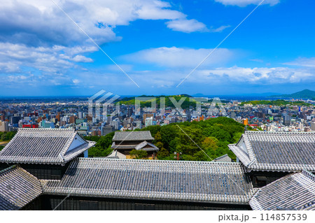 松山城からの展望風景 114857539
