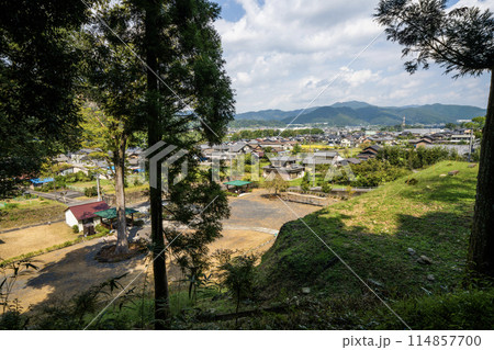 美濃金山城米蔵跡上部の景色 114857700
