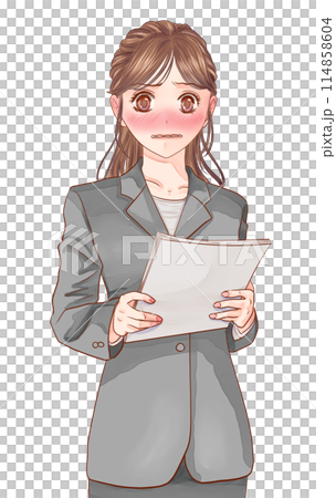 Suit OL Explanation Embarrassing 114858604