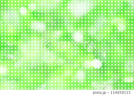 新緑と水玉(白)模様 合成 新緑と水玉(白)模様 合成 114859115
