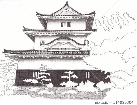 丸亀城 114859304