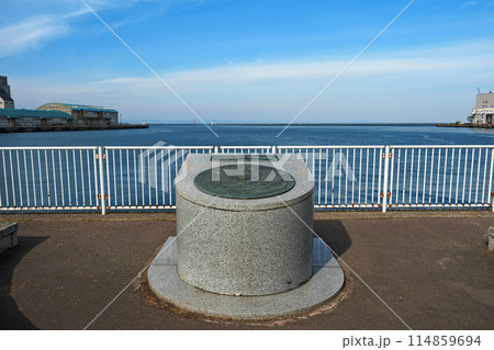 小樽 かつない臨海公園の方位盤 小樽 かつない臨海公園の方位盤 114859694