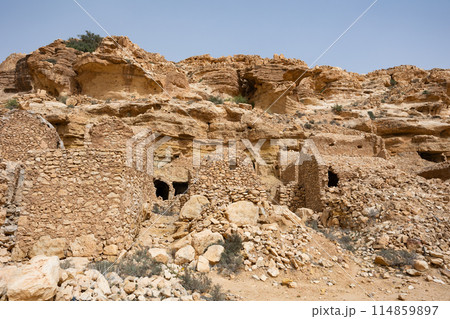 Ghomrassen, village in south-eastern Tunisia 114859897