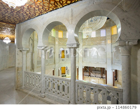 Interior of Mausoleum of Habib Bourguiba in Monastir, Tunisia 114860179