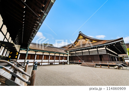 京都御所 蹴鞠の庭 京都御所 蹴鞠の庭 114860909