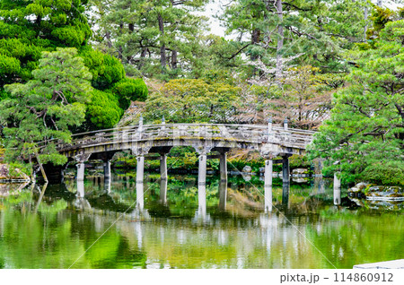 京都御所 御池庭 京都御所 御池庭 114860912