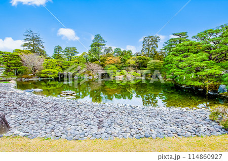 京都御所　御池庭 114860927