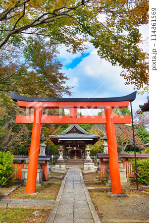 京都　吉田神社の末社　竹中稲荷社（竹中稲荷神社）　　（京都市左京区） 114861569