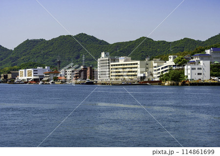 因島 土生港 長崎桟橋 広島県尾道市 因島 土生港 長崎桟橋 広島県尾道市 114861699
