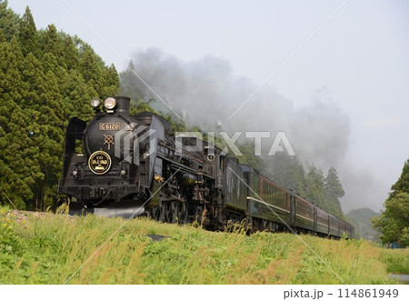 磐越西線を走るSLばんえつ物語号 114861949